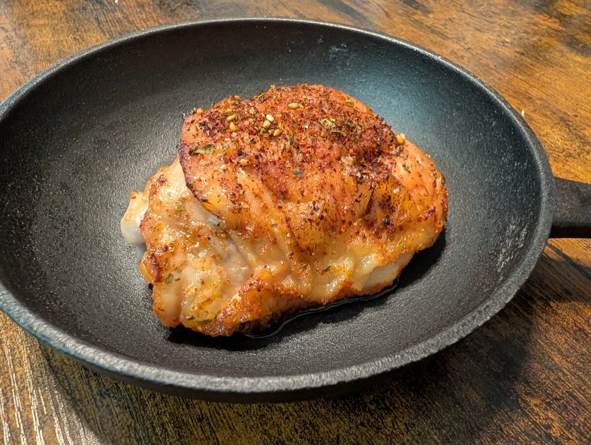 Cast Iron Chicken Thighs 4 Ways (200 Cal, 32g Protein)