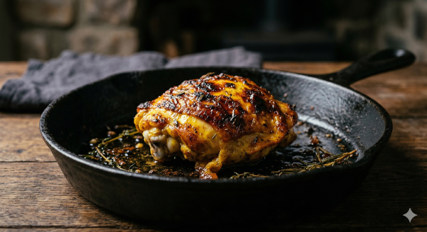 Miso-Herb Chicken Thighs (280 Cal, 36g Protein)