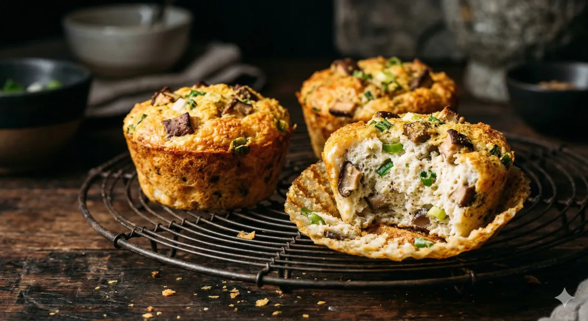 Nooch-Dulse Egg White Muffins V2 (160 Cal, 22g Protein)
