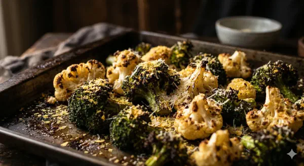 Nooch Broccoli and Cauliflower with Broccoli Sprouts (85 Cal)