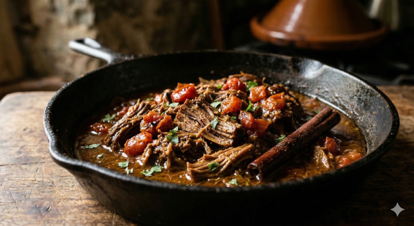 Ras el Hanout Pork Shoulder (430 Cal, 44g Protein)