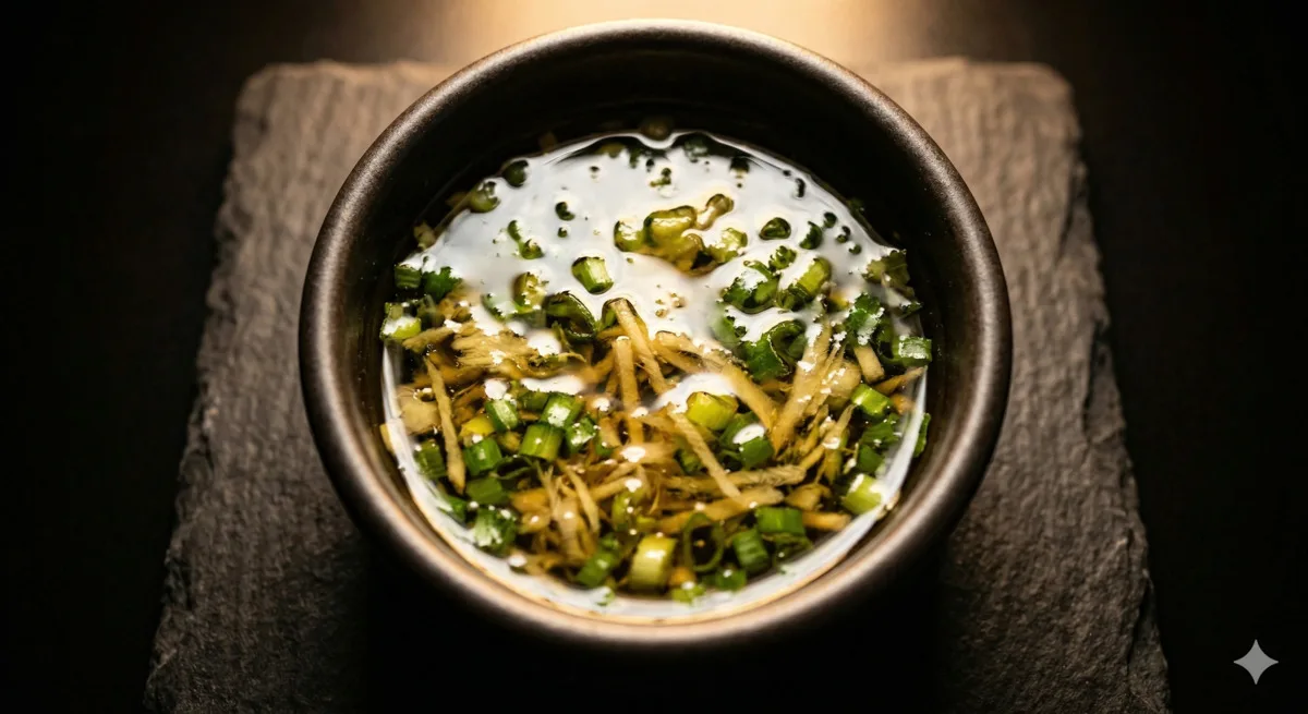 Ginger Scallion Sauce (~16 Cal / 2 Tbsp)