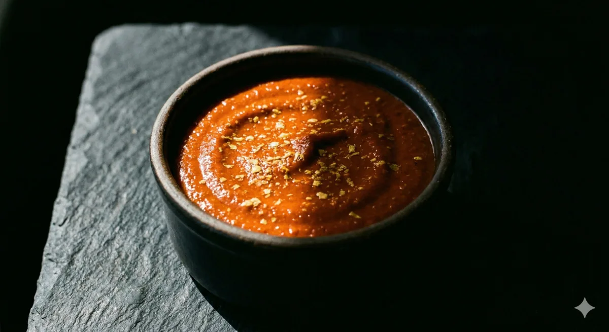 Roasted Red Pepper Dulse Romesco (~18 Cal / 2 Tbsp)